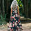 Thumbnail: Sade Renee Women's Sleeveless Maxi Dress with Pockets, Cherry Blossom