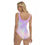 Thumbnail: Sade Renee Women's One-piece Swimsuit, Gradient Blush