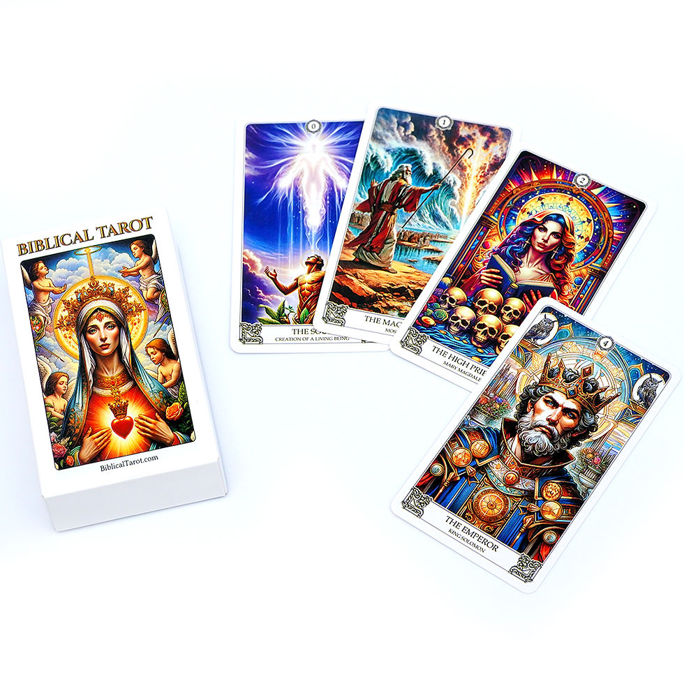 Thumbnail: The Biblical Wisdom Oracle | Historical Symbolism & Divination Deck