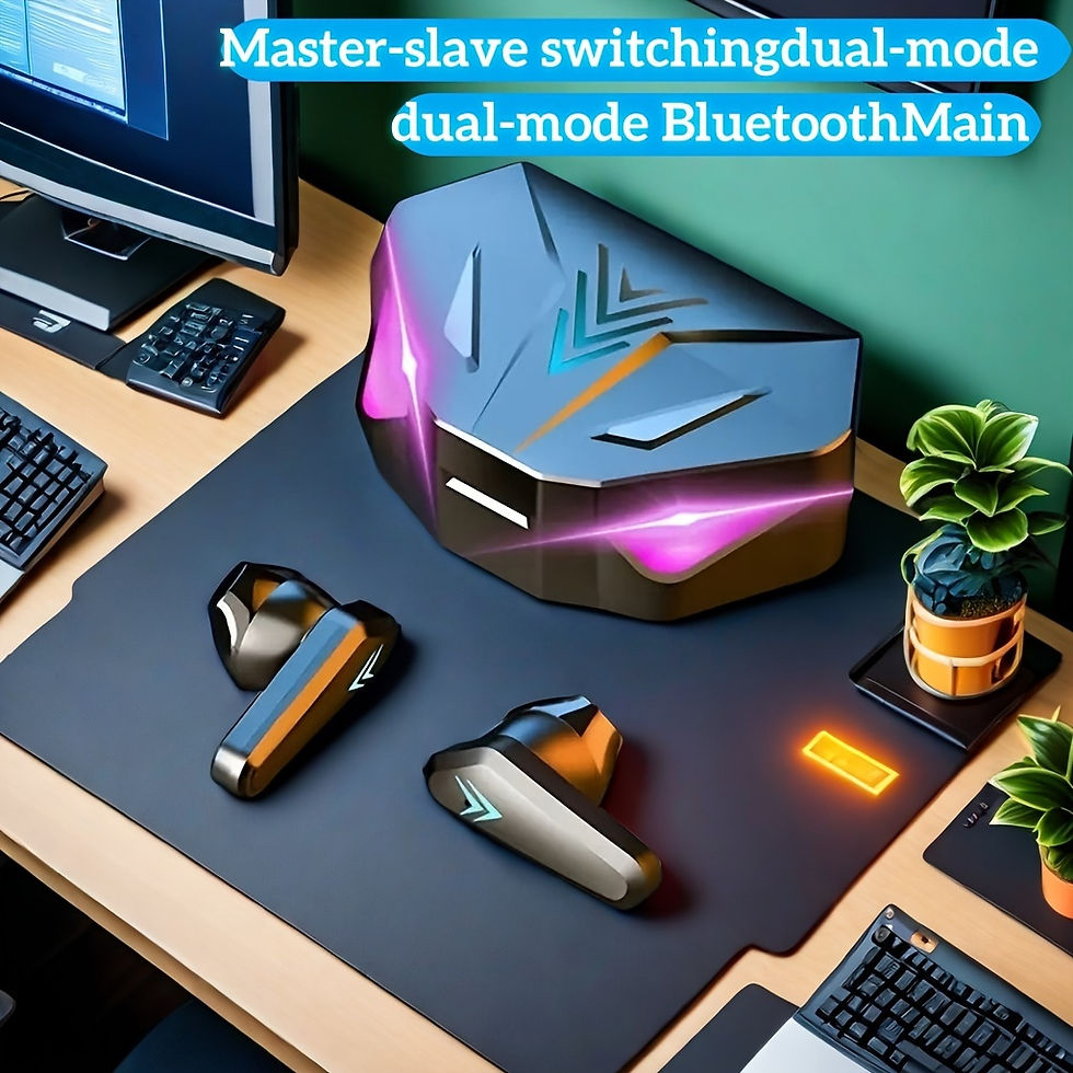 Thumbnail: X15 TWS Wireless Bluetooth Headset LED Display Gamer Earbuds with Mic Wireless H