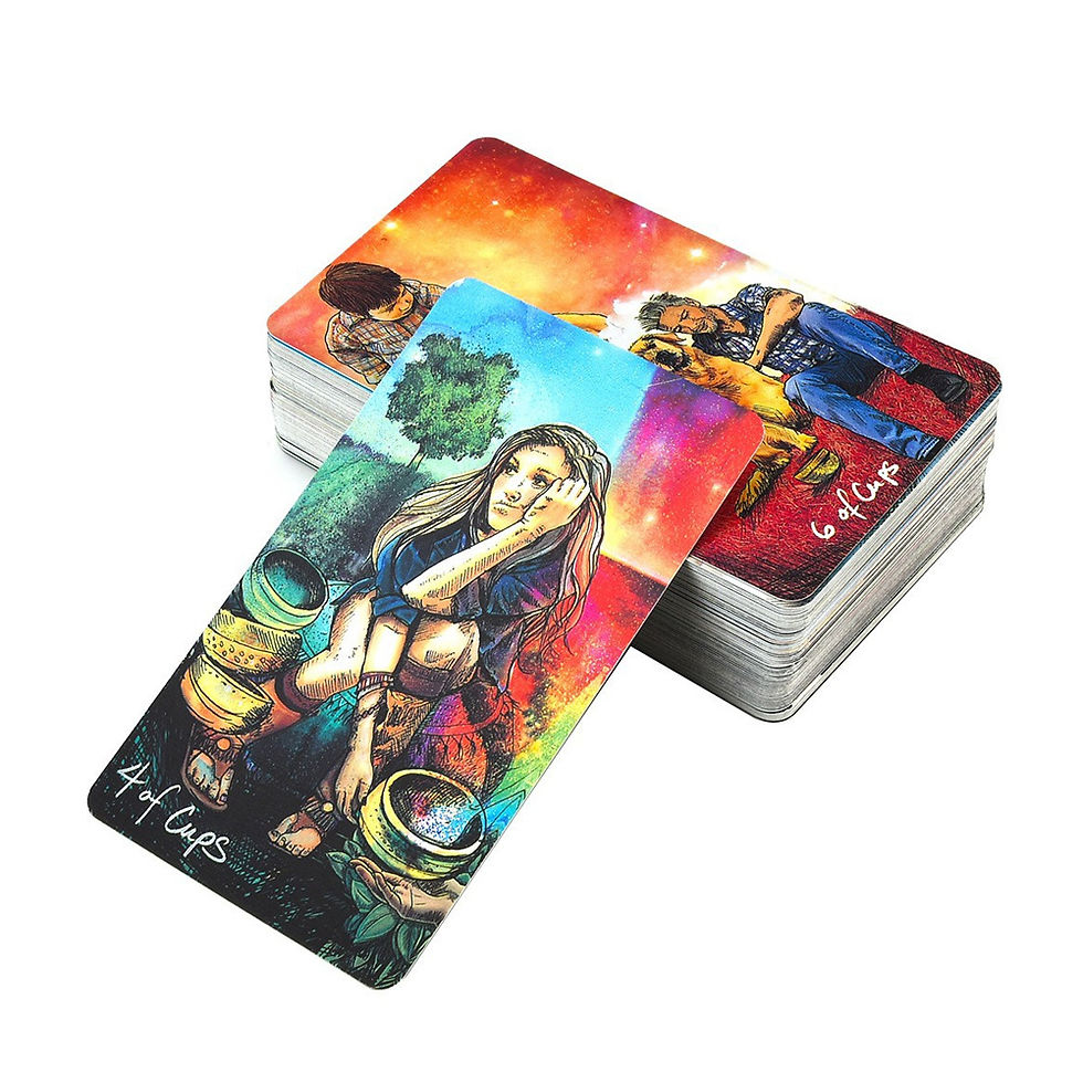 Thumbnail: 78pcs Light Prophet Tarot Cards 10.3×6cm English Oracle Card Divination Predict