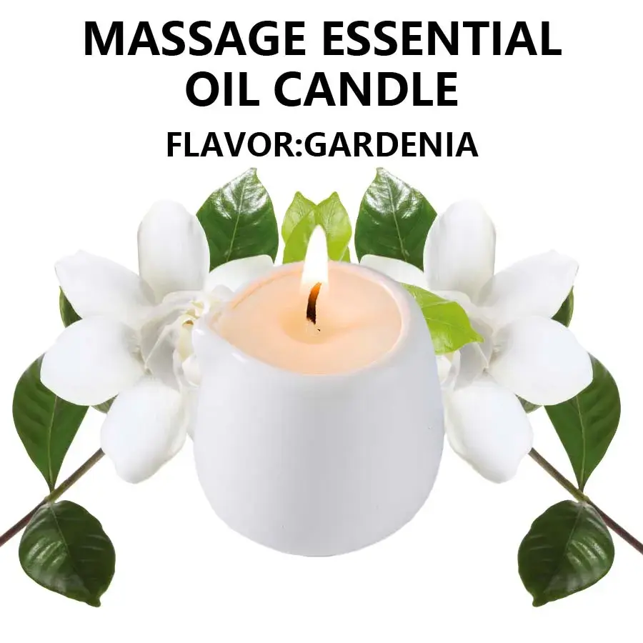 Thumbnail: 1PC Massage Oil Candles，luxury aromatherapy candles，for Stress Relief and Sk