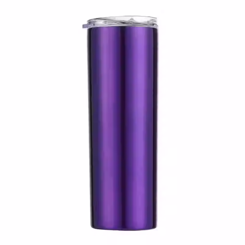 Thumbnail: Tumblers 20 oz Skinny Straight Tumbler with Lid  Double Wall Insulated Bulk with