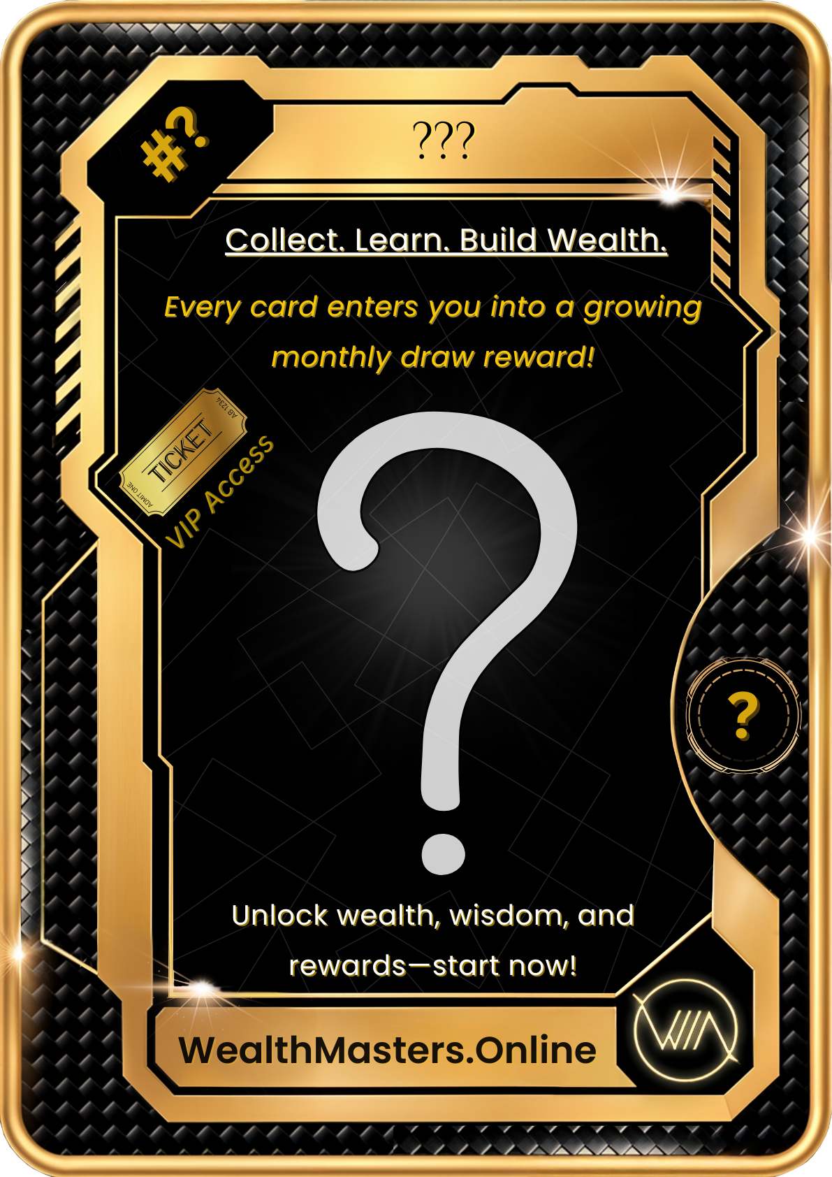 WealthMasters Trading Card