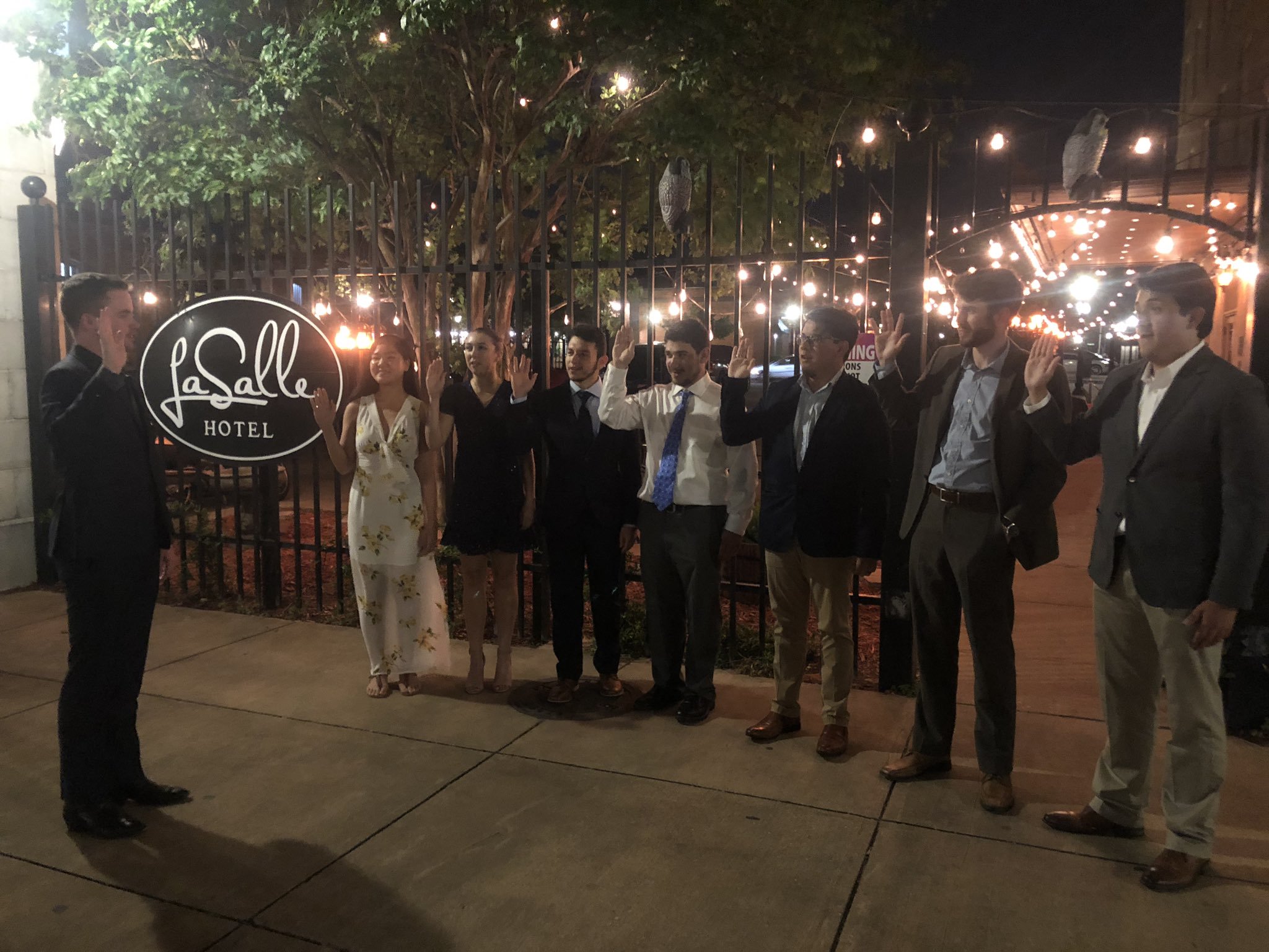 2019-2020 Officer swear in