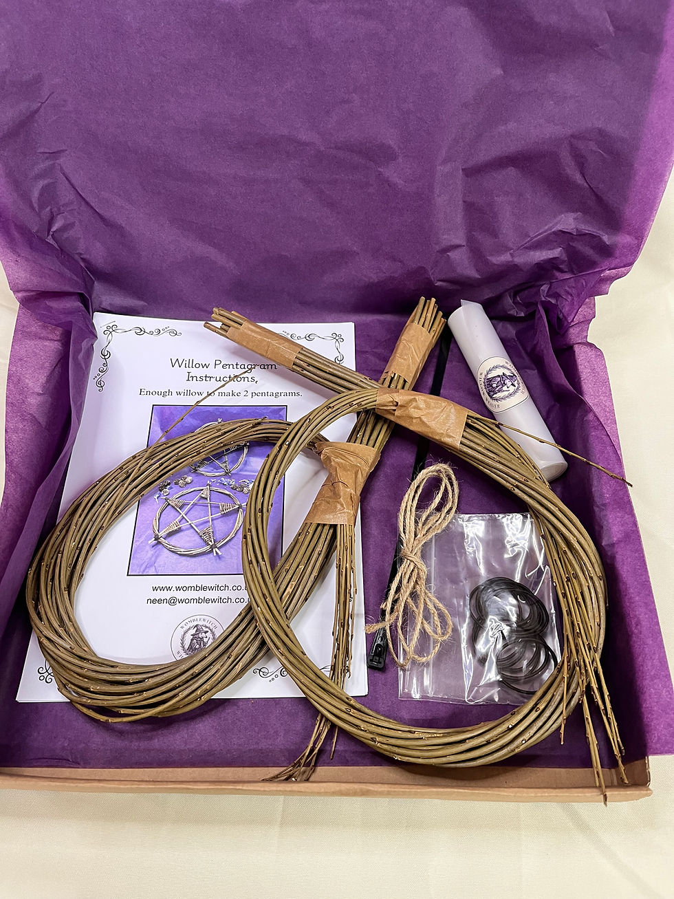 Thumbnail: willow pentagram craft kit