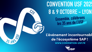 STMS et INOVI seront présents au Salon de l’USF 2025 à Lyon, le rendez-vous annuel de l’écosystème SAP en France. 