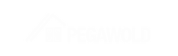 Logo pegawold en blanco