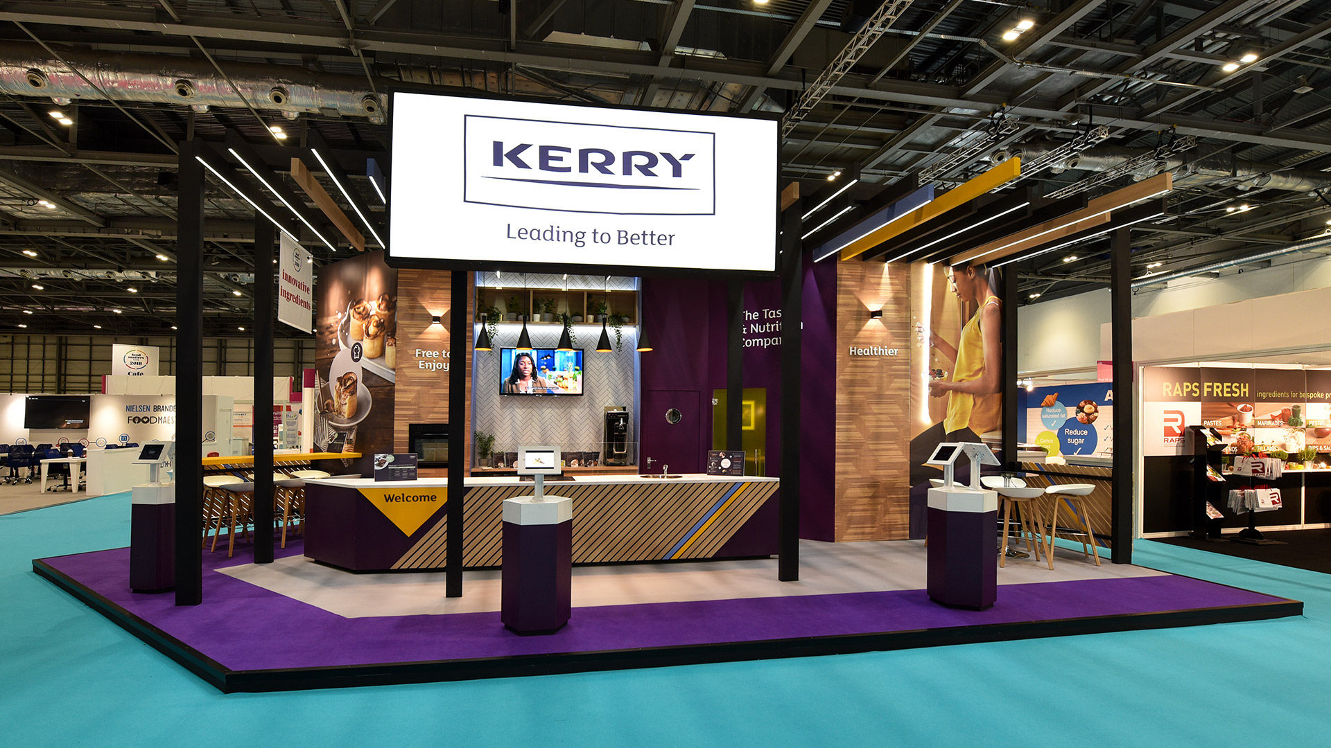 Kerry Foods Live Demonstration exhibit