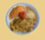 Machaca breakfast plate