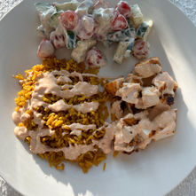 Chicken Shawarma Rice Bowls