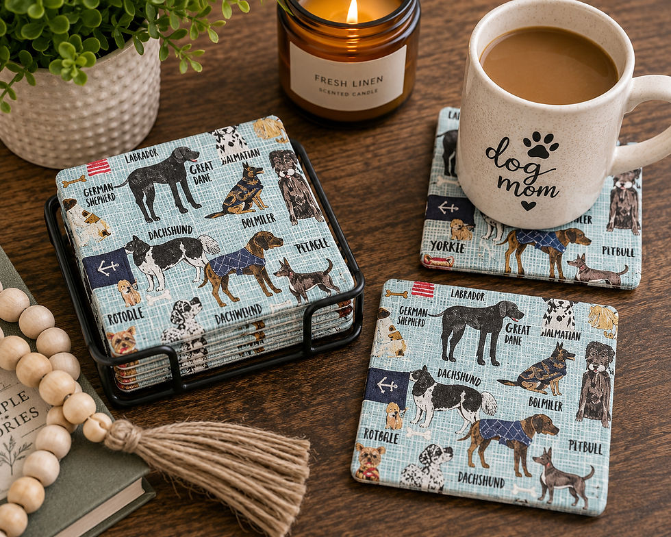 Thumbnail: Ceramic Coaster Sets