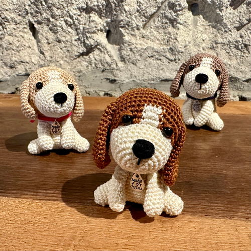 029　ビーグルのあみぐるみ ビーグル: あみぐるみ牧場 029 ビーグルのあみぐるみ