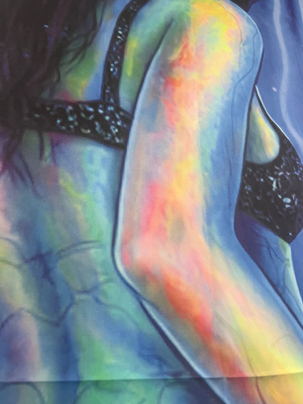 Thumbnail: Galactic Goddess Tapestry | Cosmic Goddess Wall Art | Wall Decor