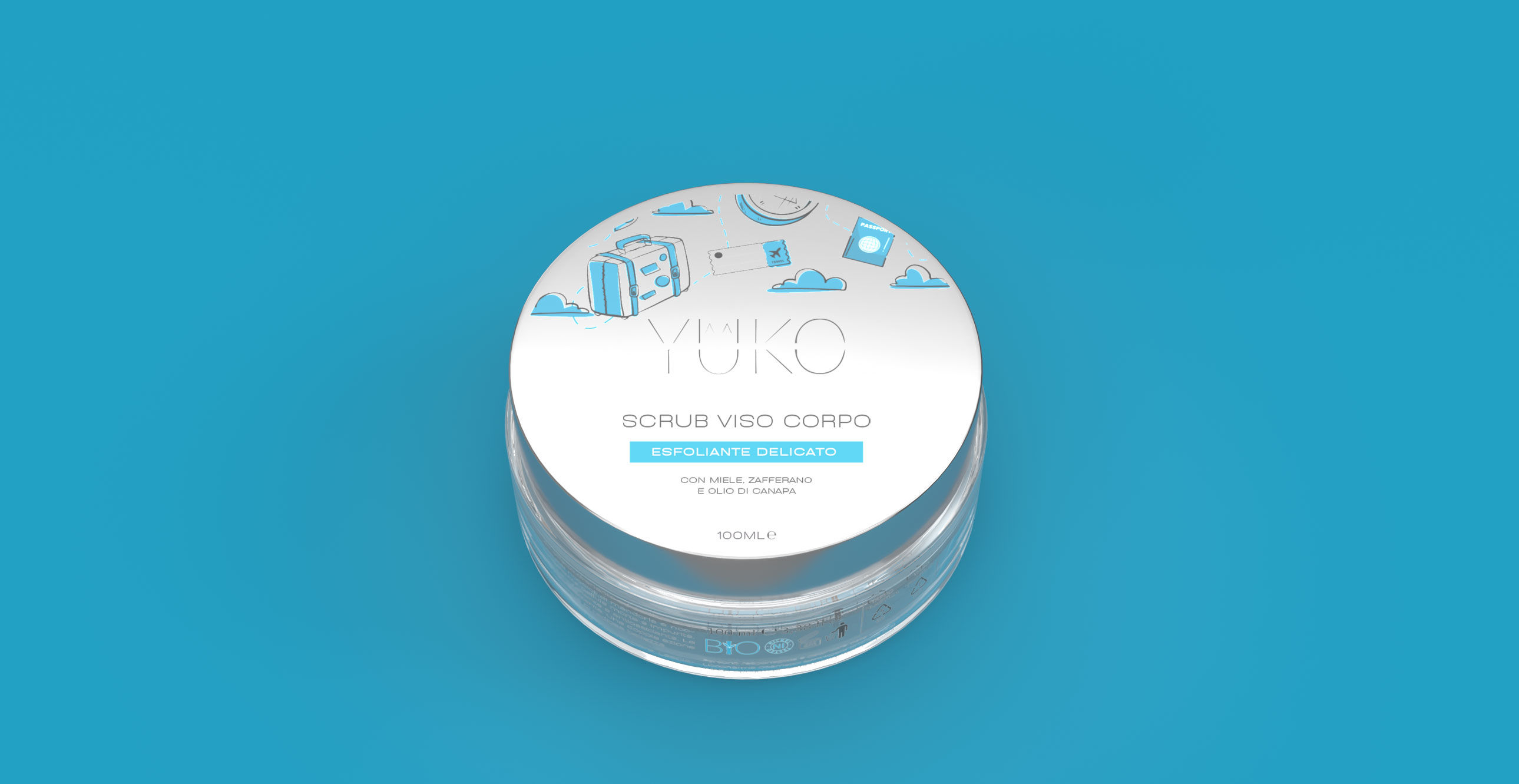 Scrub viso corpo esfoliante delicato