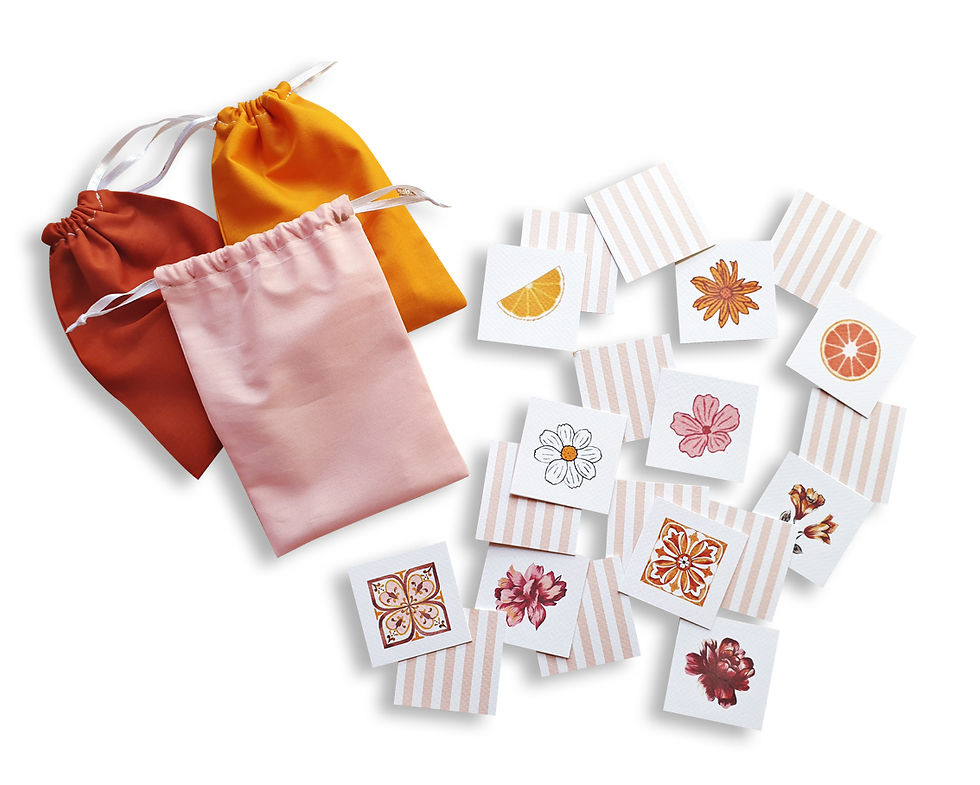 Παιχνίδι μνήμης με λουλούδια