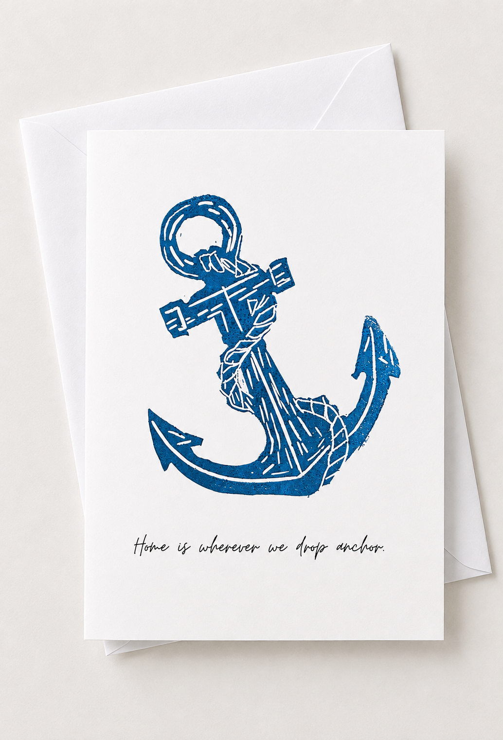 Hope is wherever we drop anchor