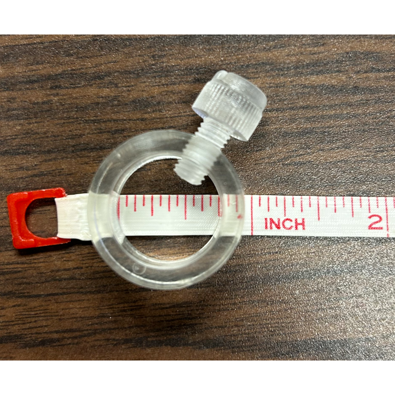 RING CONNECTOR FASTENER PLASTIC 3/4"