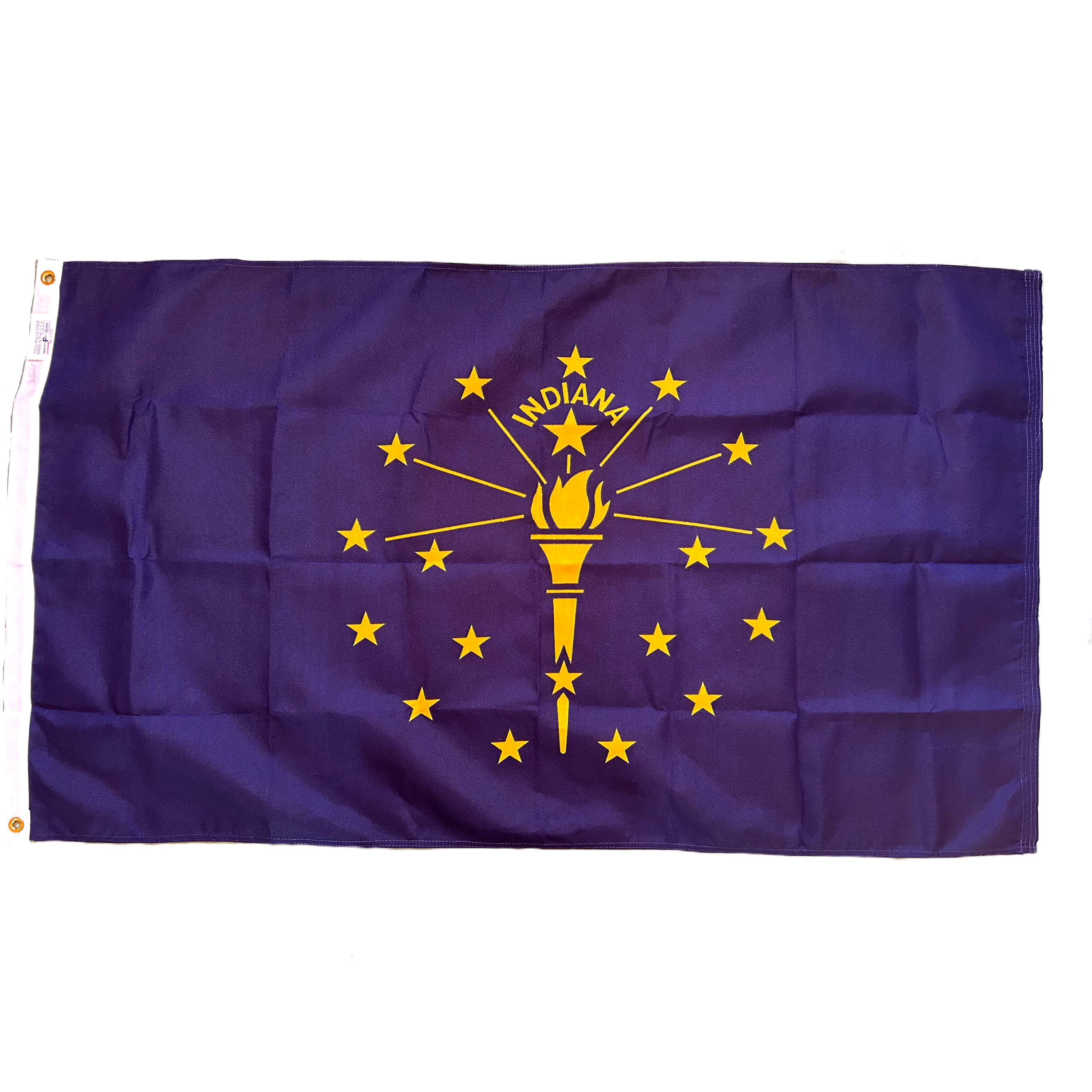 INDIANA 3X5' POLYESTER OUTDOOR FLAG - ANNIN