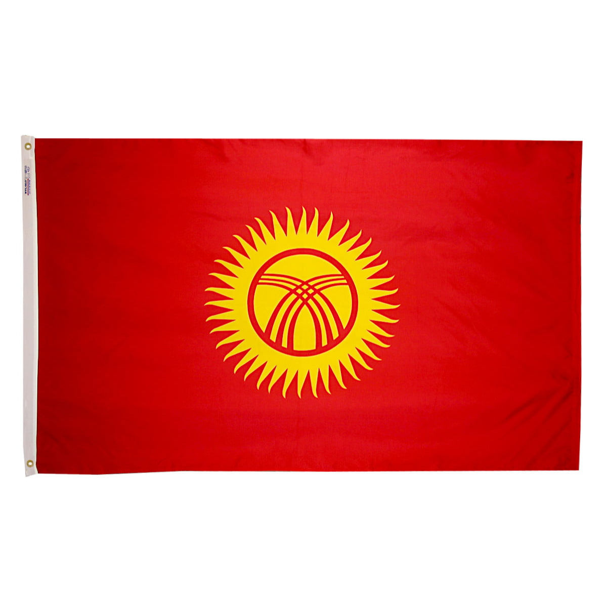 KYRGYZSTAN 2X3' NYLON OUTDOOR FLAG