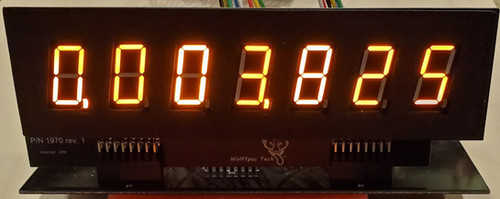 4X Orange 7-Digit display kits for Bally/Ster4 | wolffpac-tech