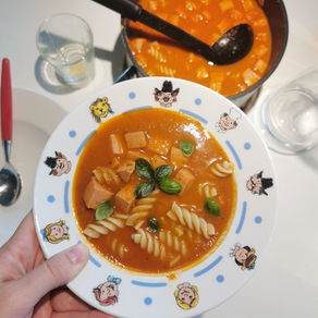 Tomatsuppe med jordskokk