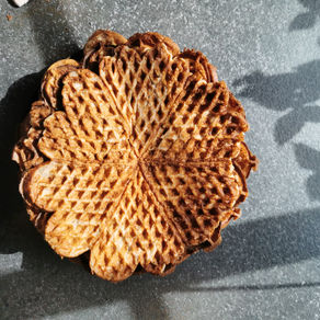 Saftige veganske vafler