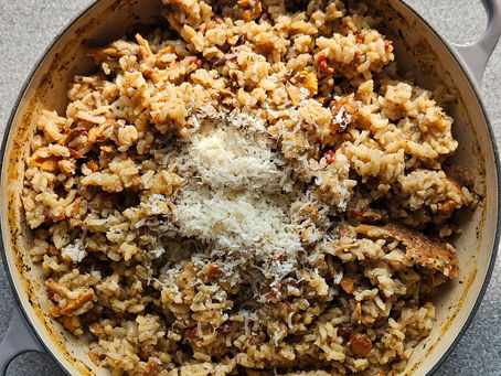 Risotto med kantarell