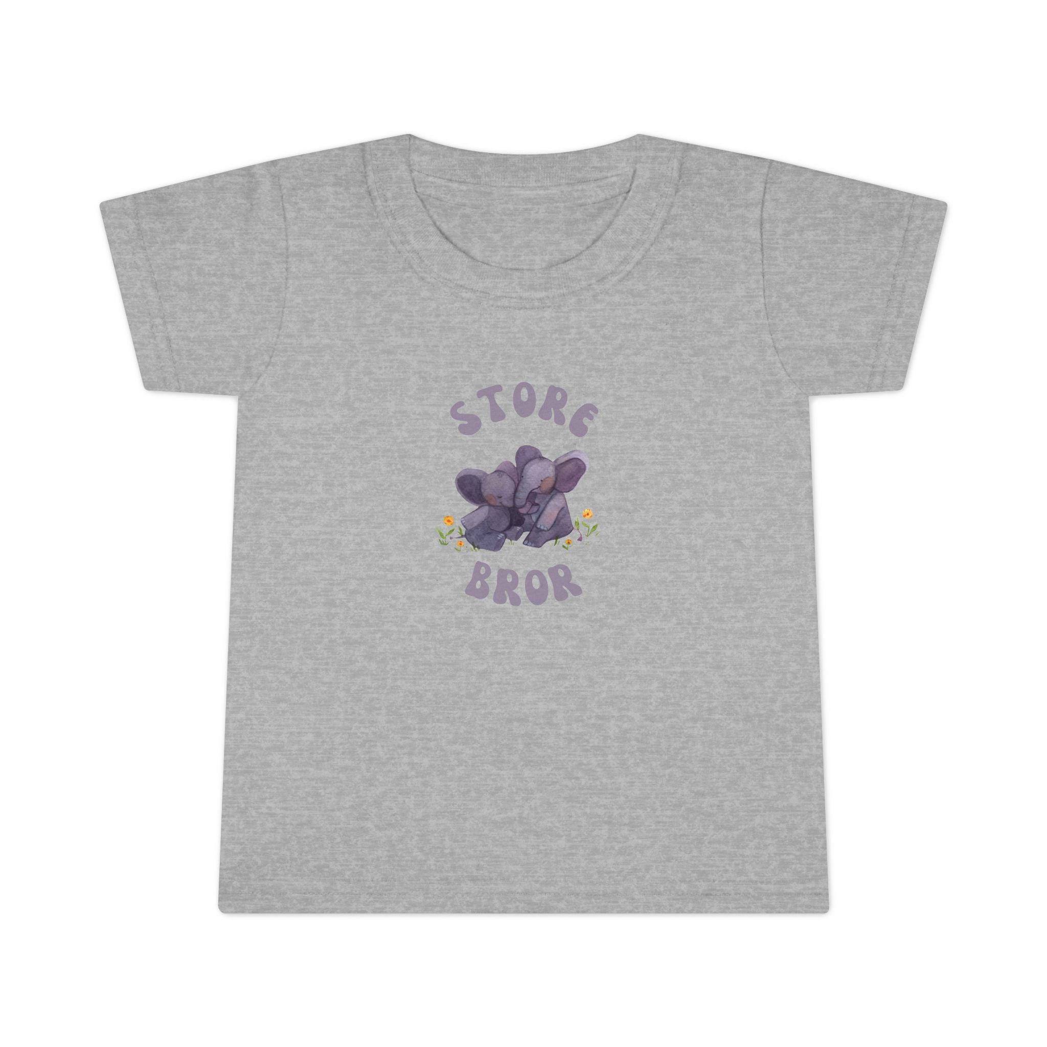 Toddler T-Shirt with 'Store Bror' Design, Kids Casual Tee