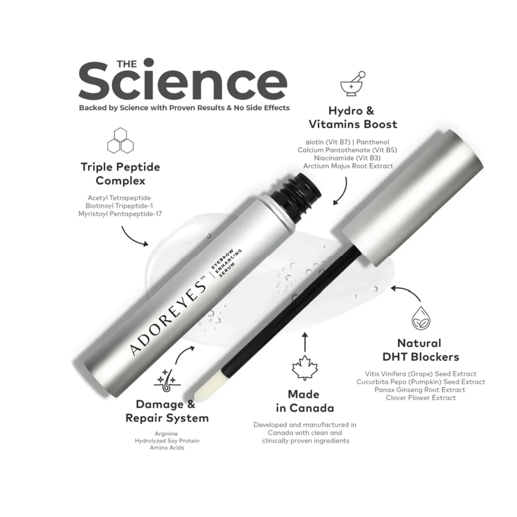 Adoreyes lash and brow growth serum