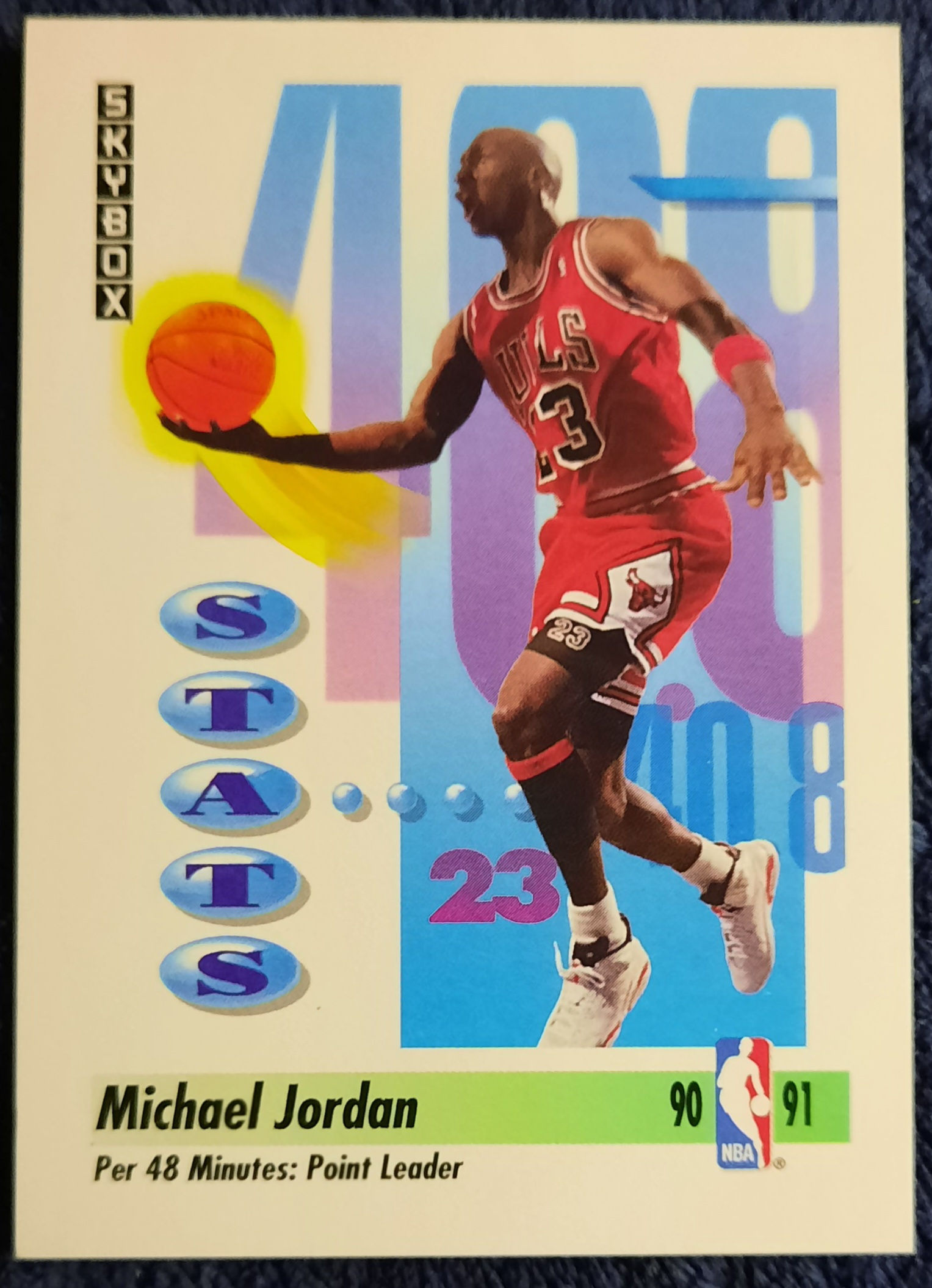 Michael Jordan 1991 Skybox Nice Condition 