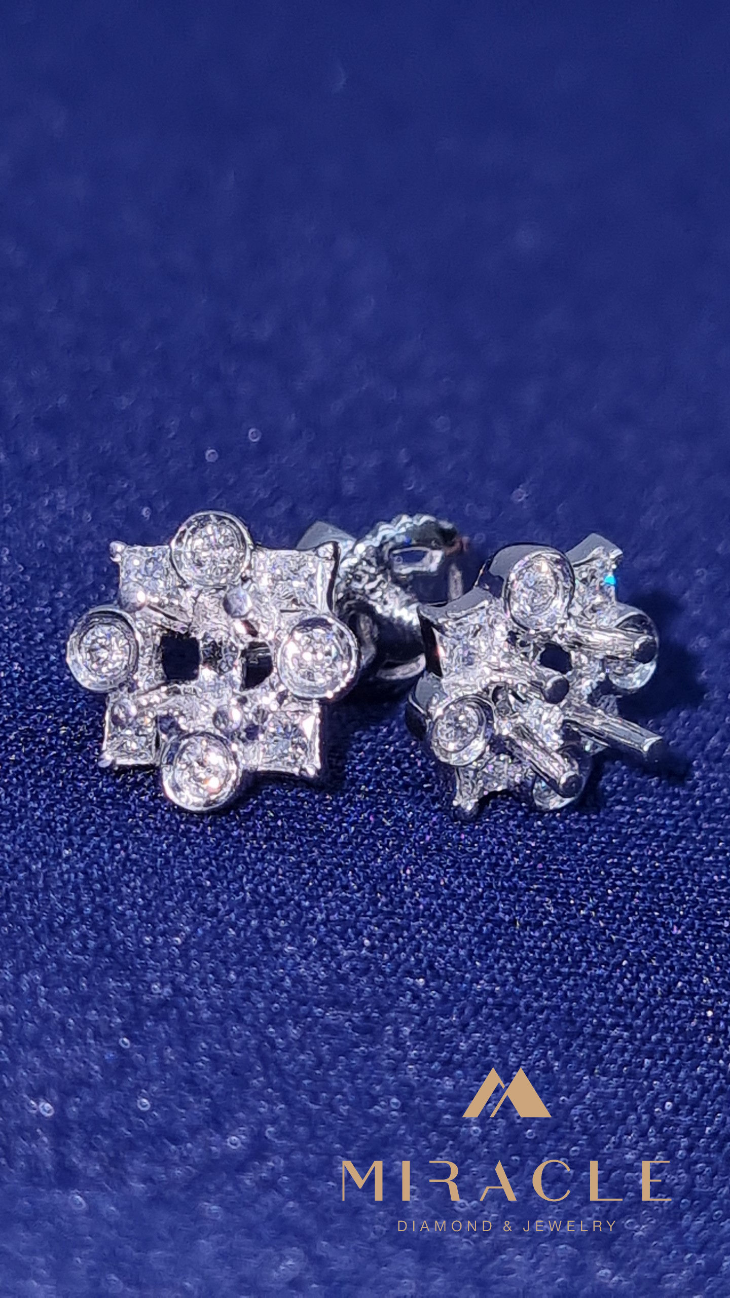 Vỏ bông tai kim cương BXV247