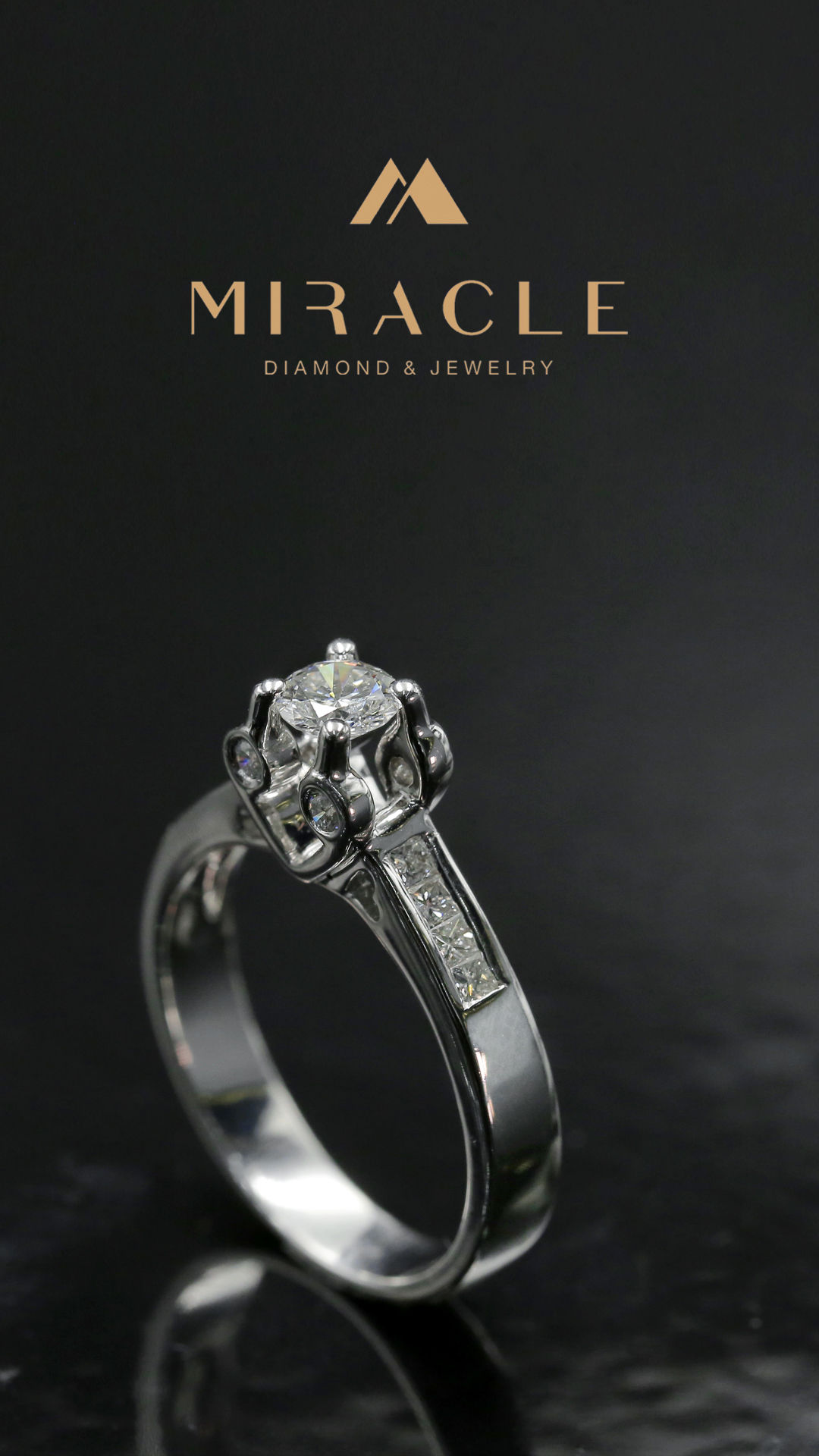 Nhẫn kim cương chủ NXV1623