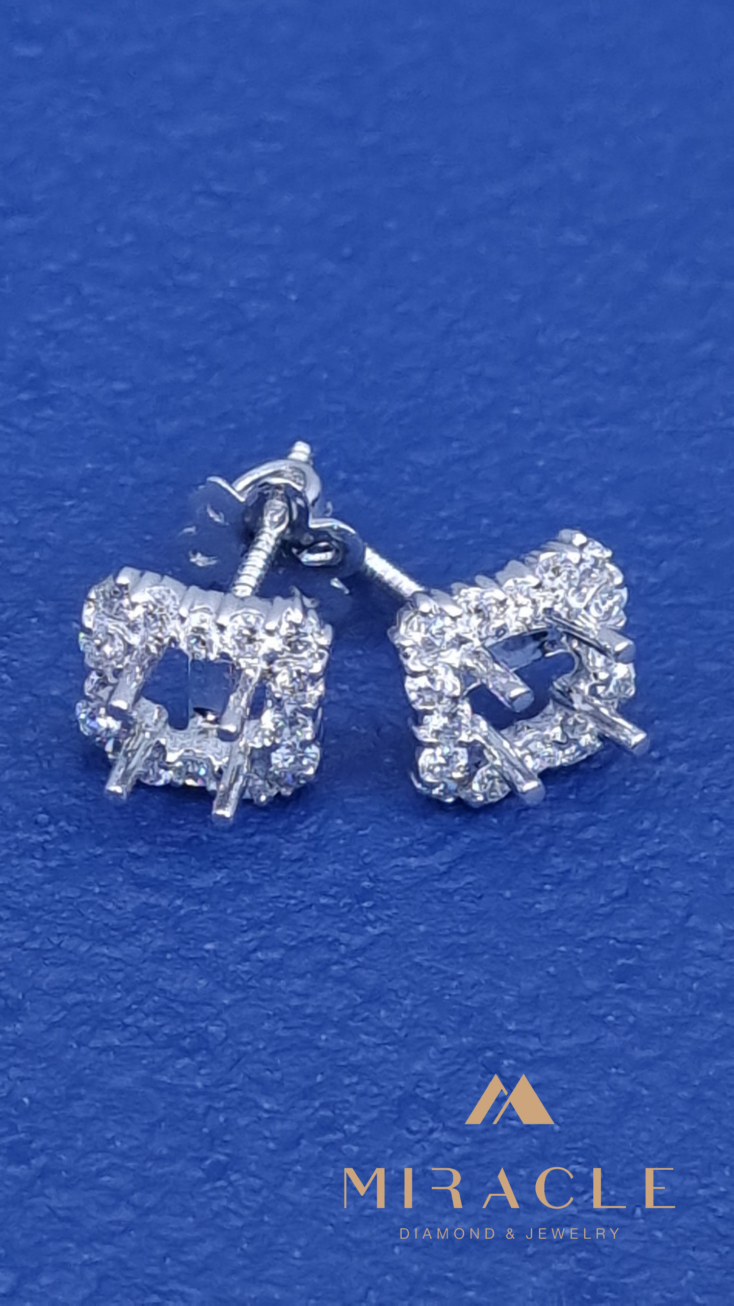 Vỏ bông tai kim cương BXV835