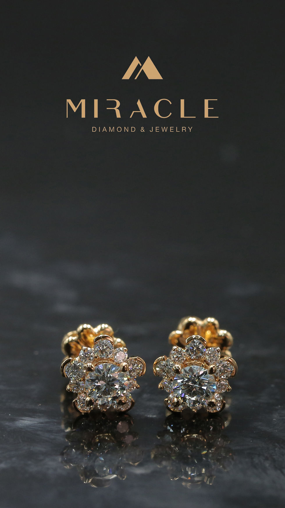 Thumbnail: Bông tai kim cương BXV582