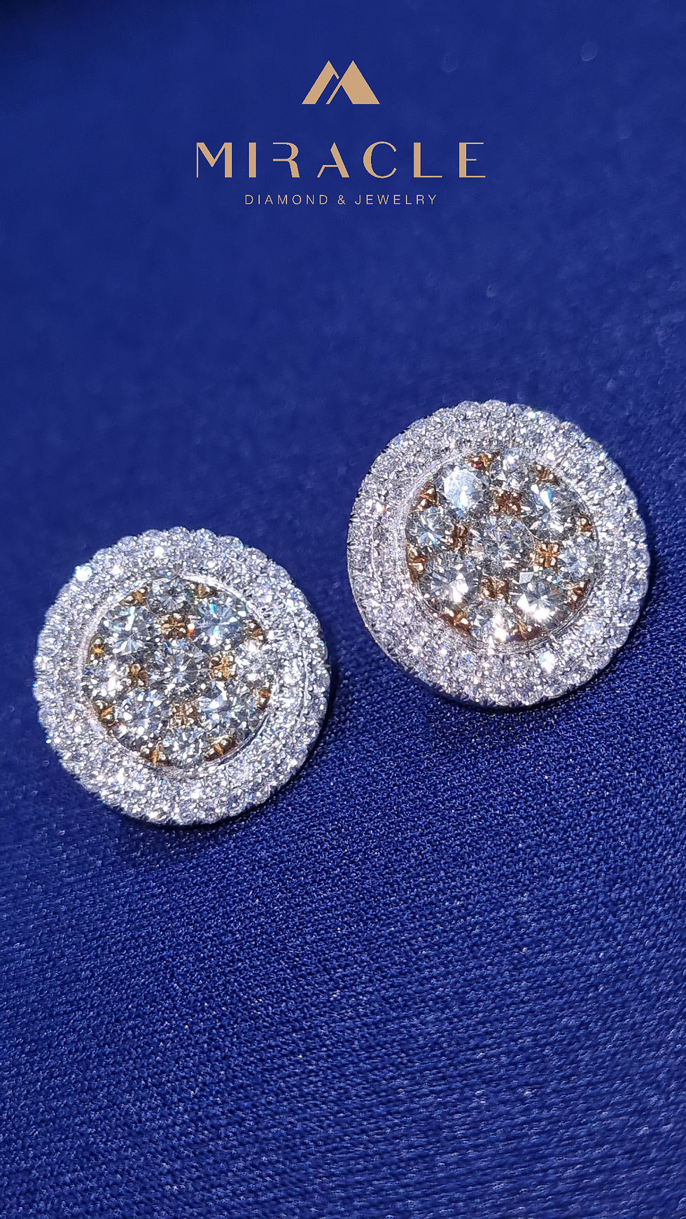 Hình thu nhỏ: Bông tai kim cương BXC251