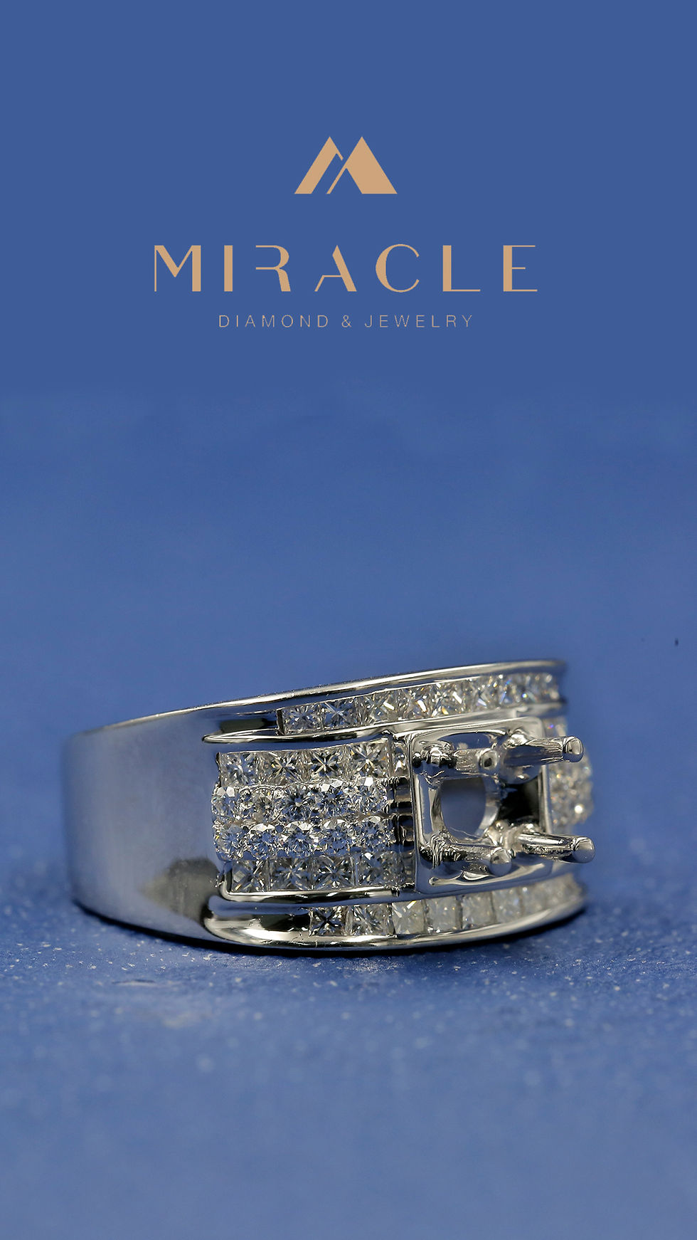 Hình thu nhỏ: Vỏ nhẫn kim cương nam NXV1649