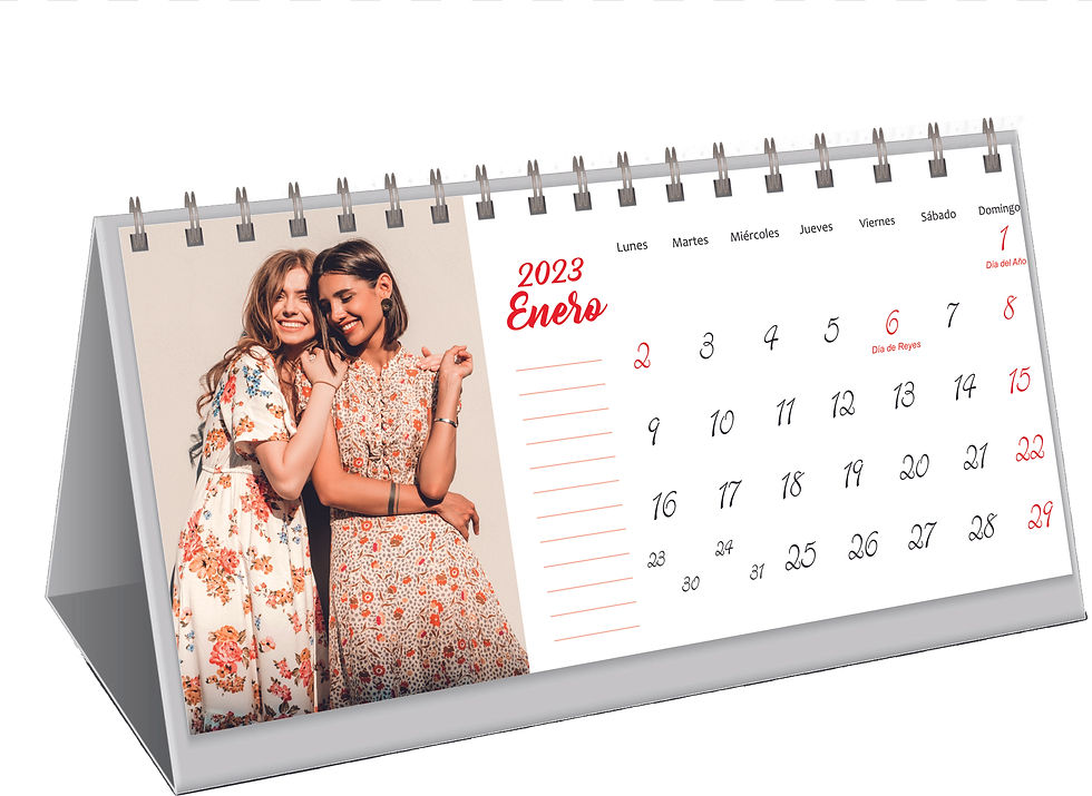 Miniatura: Calendario de mesa 21X10cm