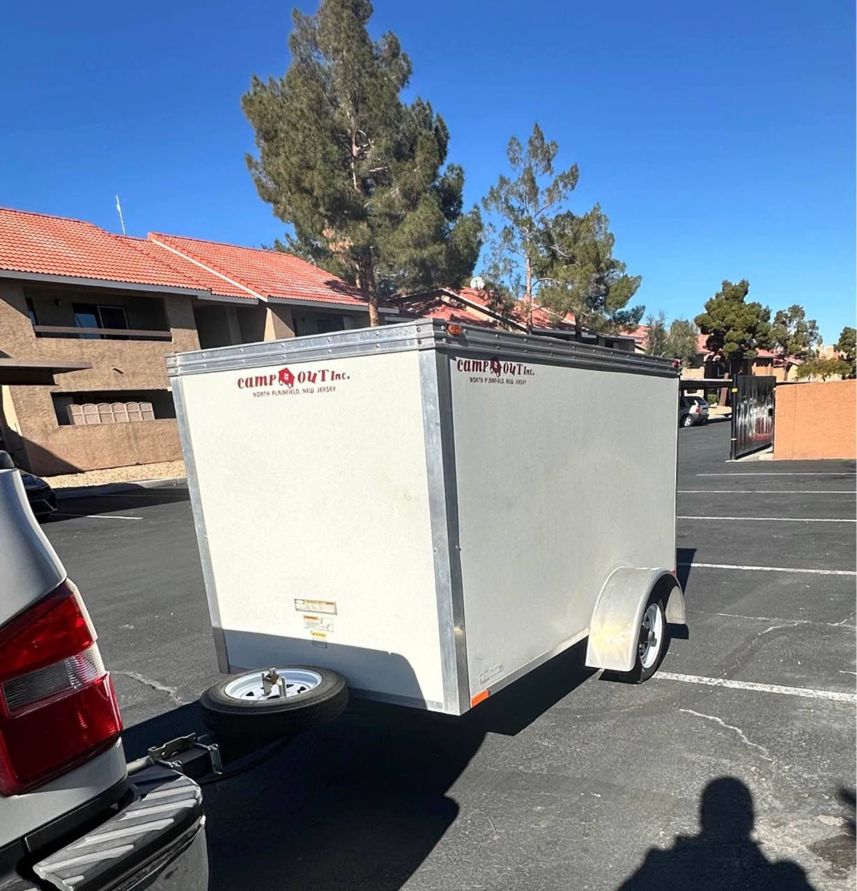 2021  4' x 8' ENCLOSED  TRAILER