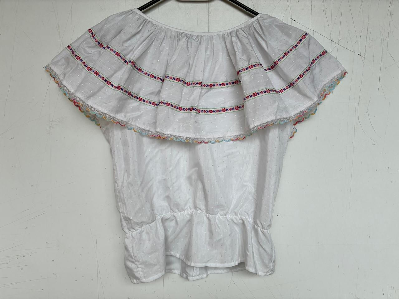 Blusa blancas campesina