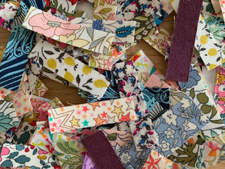 Liberty fabric stickers