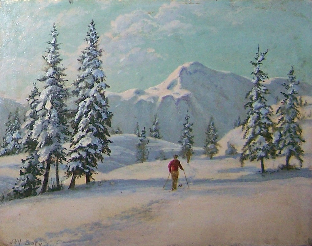 John Warren Doty (American, 1870-1959) Orig. Oil