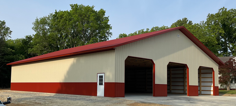 64 x 88 Volunteer Fire Department Building built by J. D. Miller Construction - Louisburg, NC