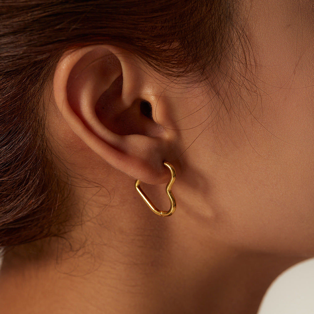 Odette INS Heart-Shaped Earrings — view 4