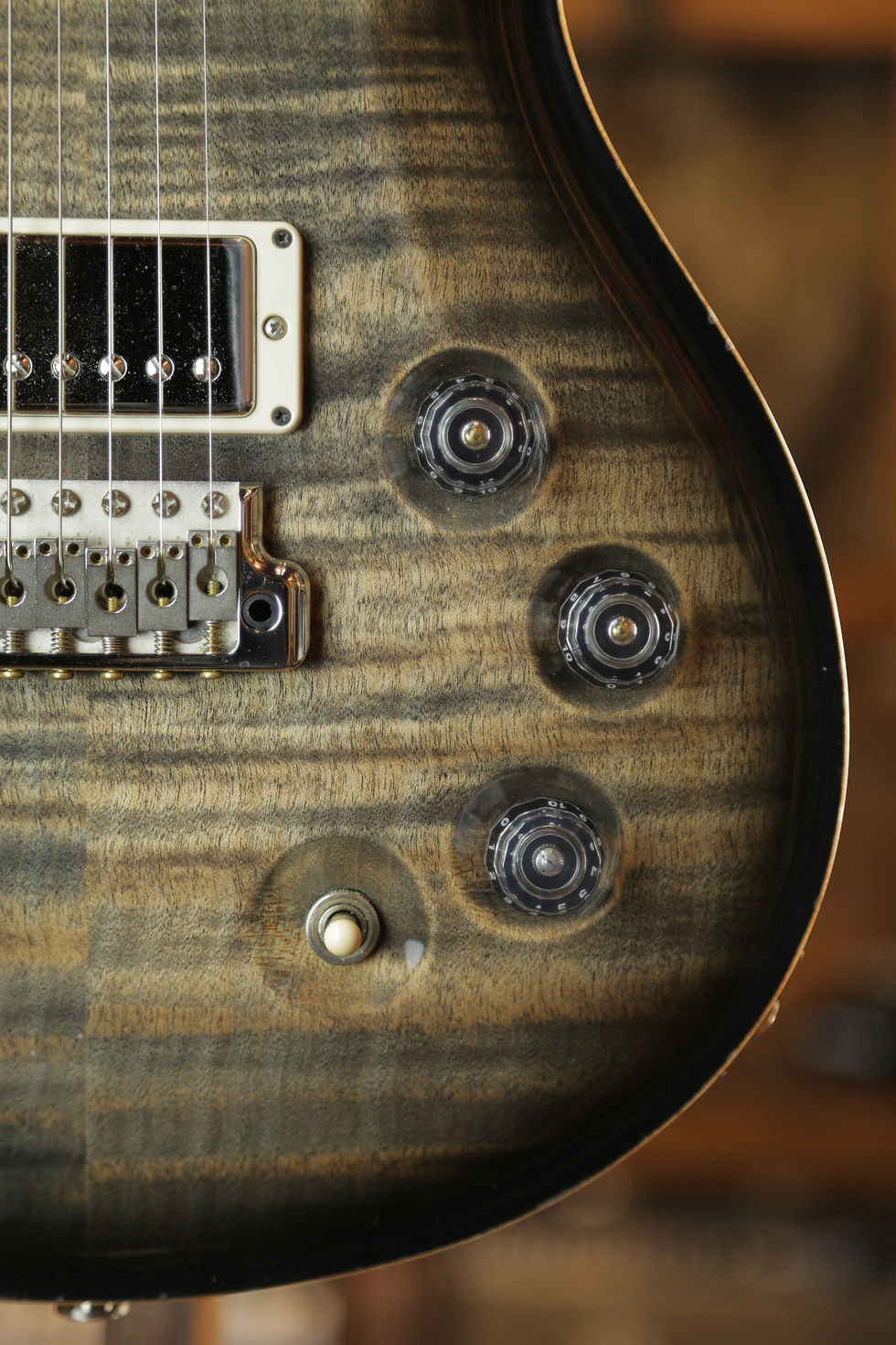 Miniature : PRS DGT (David Grissom Tremolo) Charcoal Burst 2013