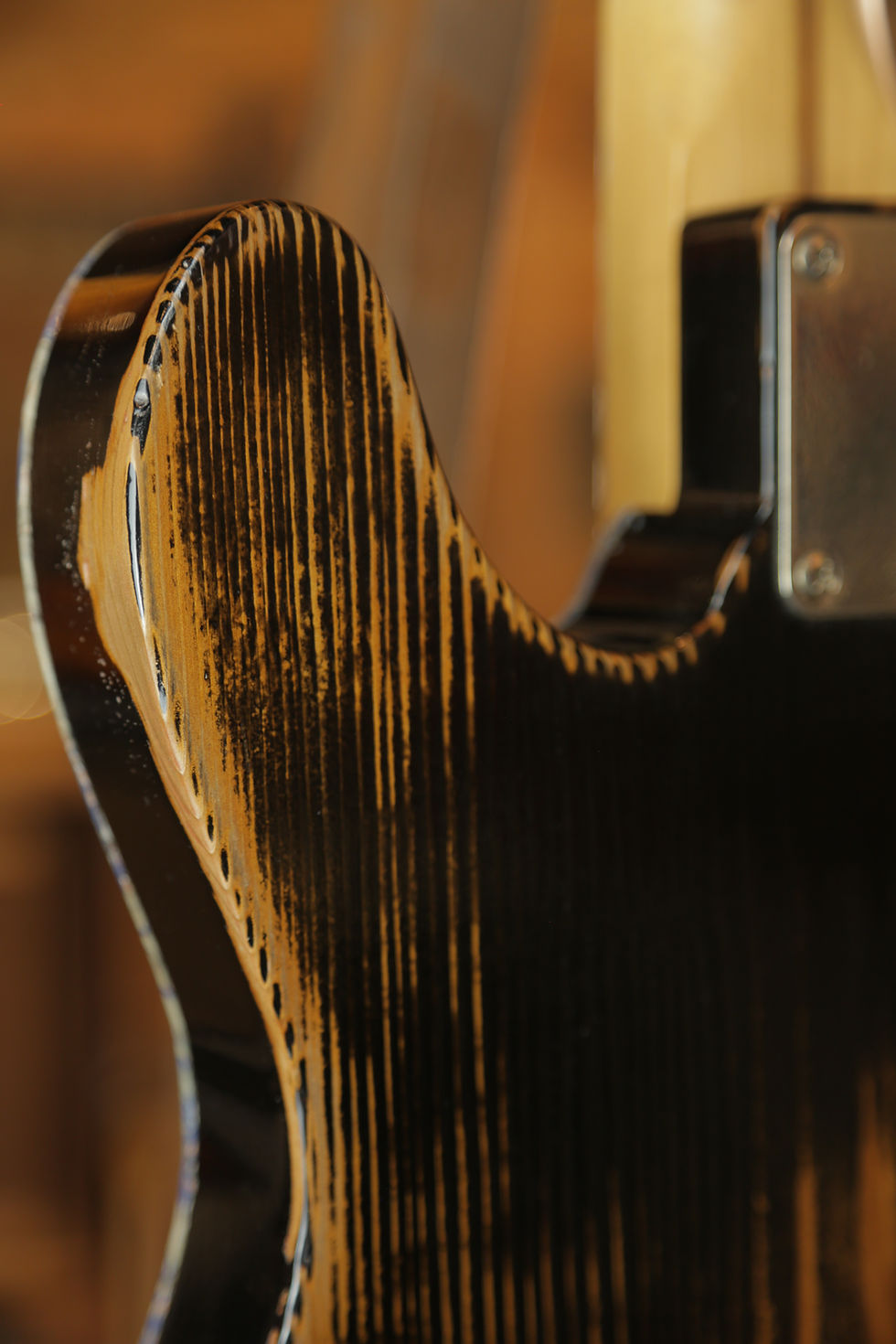 Miniature : Montréal Guitar Feathercaster Porcelaine