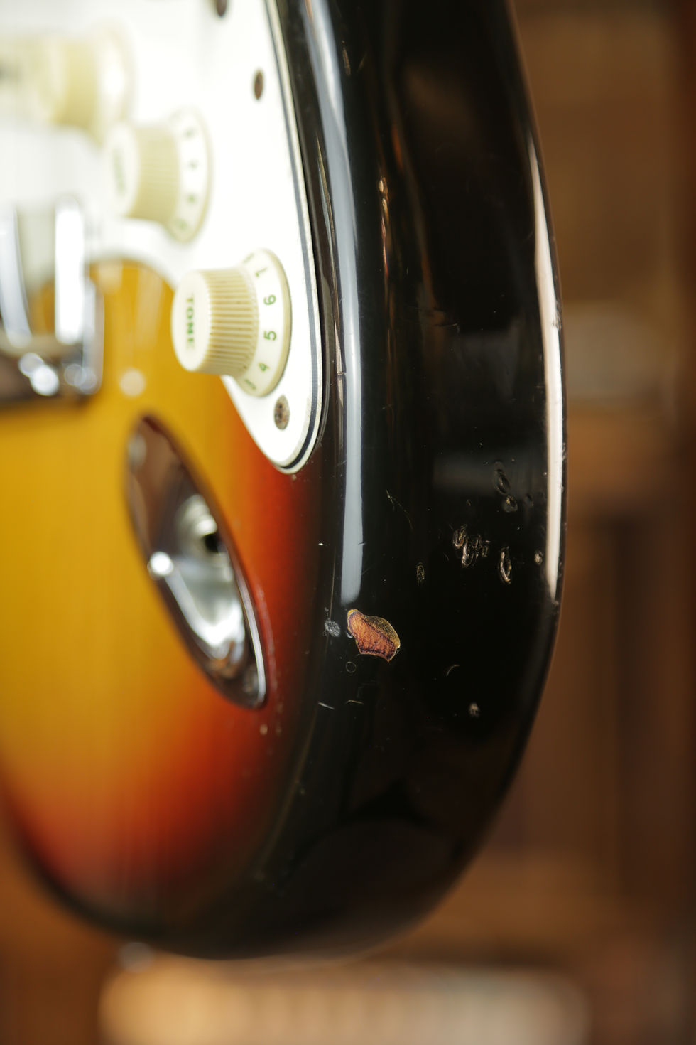 Miniature : Fender Stratocaster Sunburst 1971