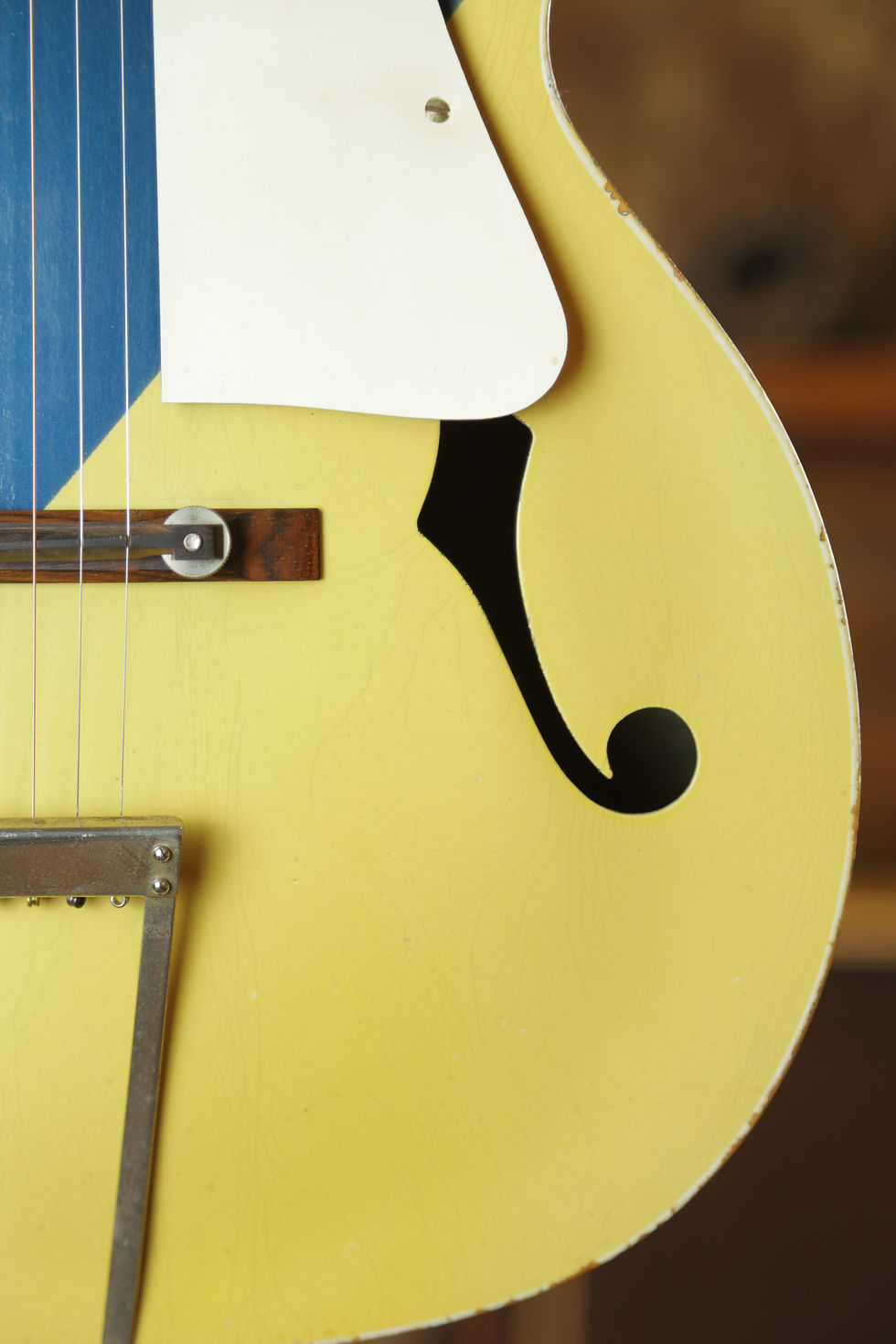 Miniature : Silvertone Colorama Kentucky Blue - 1957