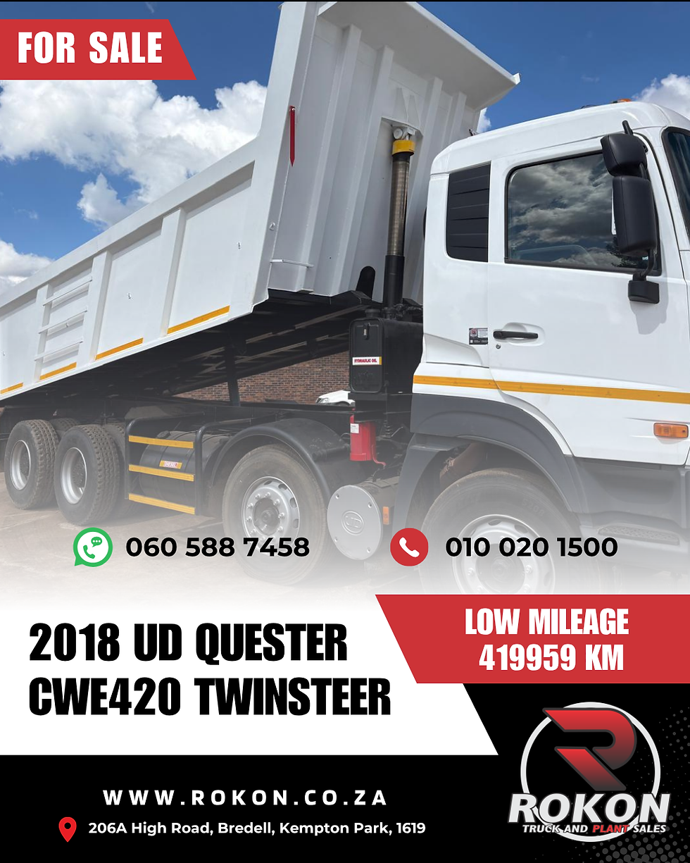 Thumbnail: 2018 UD Quester CWE420 Twinsteer