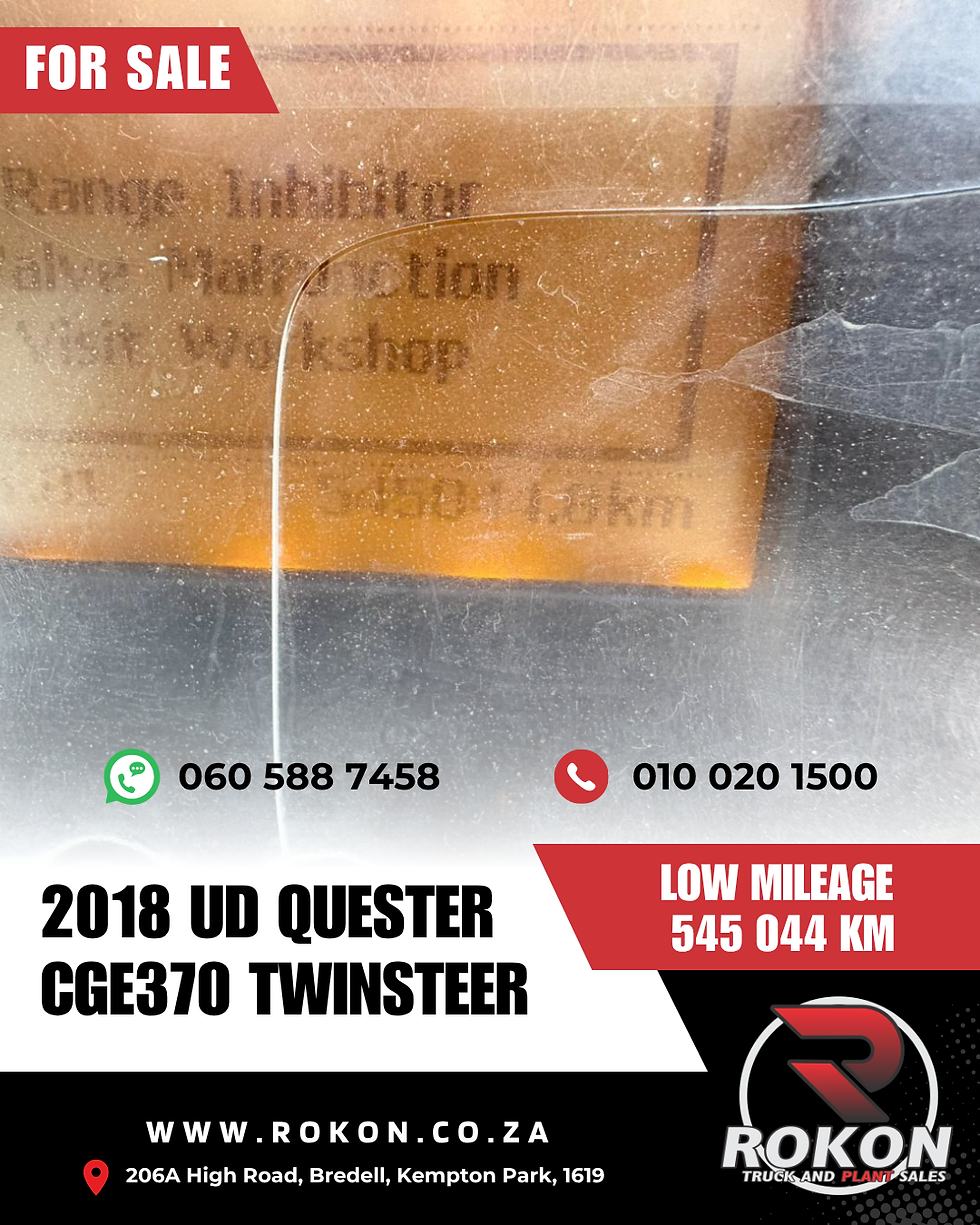 Thumbnail: 2018 UD Quester  CGE370 Twinsteer